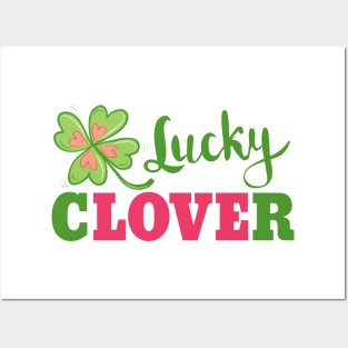 Lucky clover Posters and Art